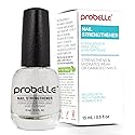 Probelle Nail Strengthener and growth, Natural Nail Strengthening Clear Nail Polish Repair Treatment, Nail Growth & Conditioning, Stops Splits, Chips