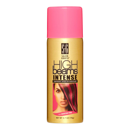 Salon Grafix High Beams Intense Temporary Spray On Hair Color Popstar Pink 2.7 oz