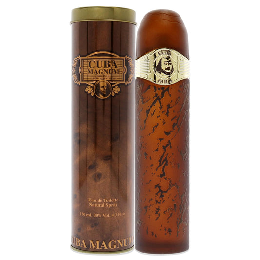 Cuba Magnum for Men Eau de Toilette Spray, 4.3 Ounce