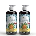Vita A to Zee Moroccan Argan Oil Biotin Shampoo & Conditioner Set (2 x 16.9 Fl Oz) | Natural Hair Repair, Moisturization & Conditioning Treatment