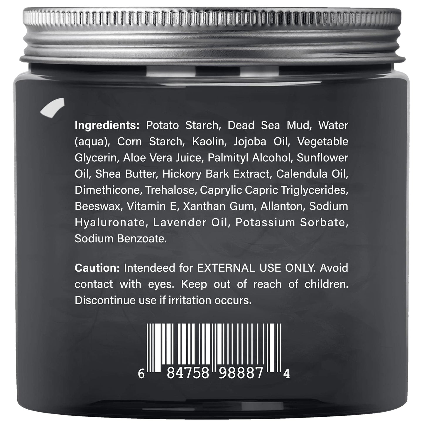 Majestic Pure Dead Sea Mud Mask - Natural Face and Skin Care - Helps Reducing Pores and Appearances of Acne and Blackheads - Soothing, and Nourishing