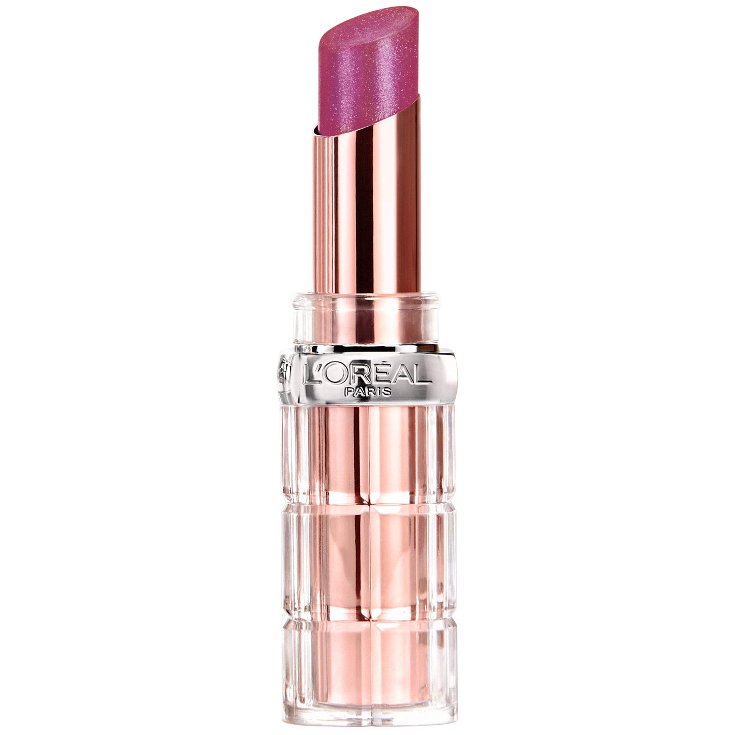 L’Oréal Paris Makeup Colour Riche Plump and Shine Lipstick, for Glossy, Radiant, Visibly Fuller Lips with an All-Day Moisturized Feel, Mulberry Plump,
