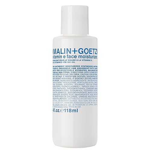 MALIN+GOETZ Women's Vitamin E Face Moisturizer, 4.0 Ounce