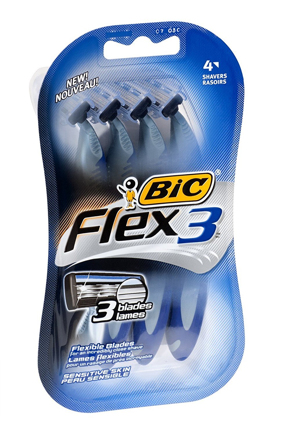 Bic Flex 3 Men'S 4ct Size 4ct Bic Flex 3 Men'S 4ct Beauty and Personal Care BIC