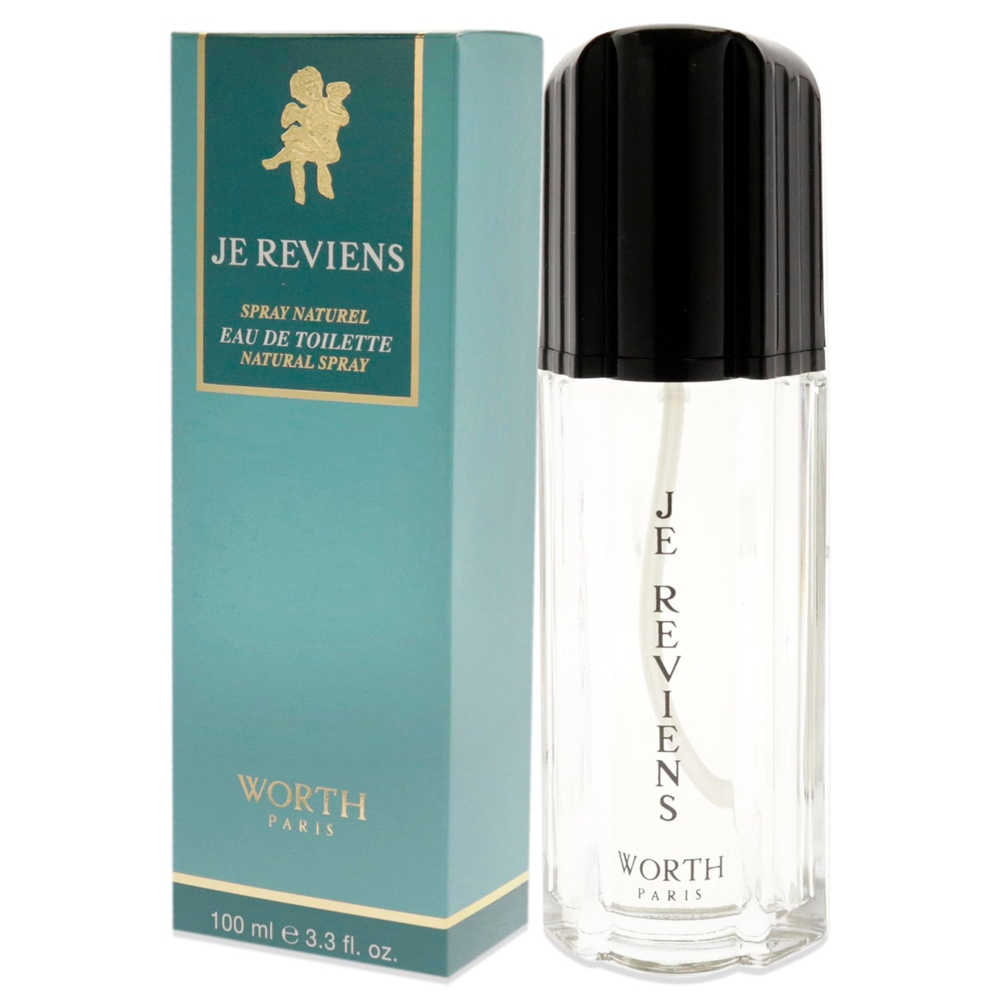 Worth Je Reviens For Women. Eau De Toilette Spray, 3.3 Ounces