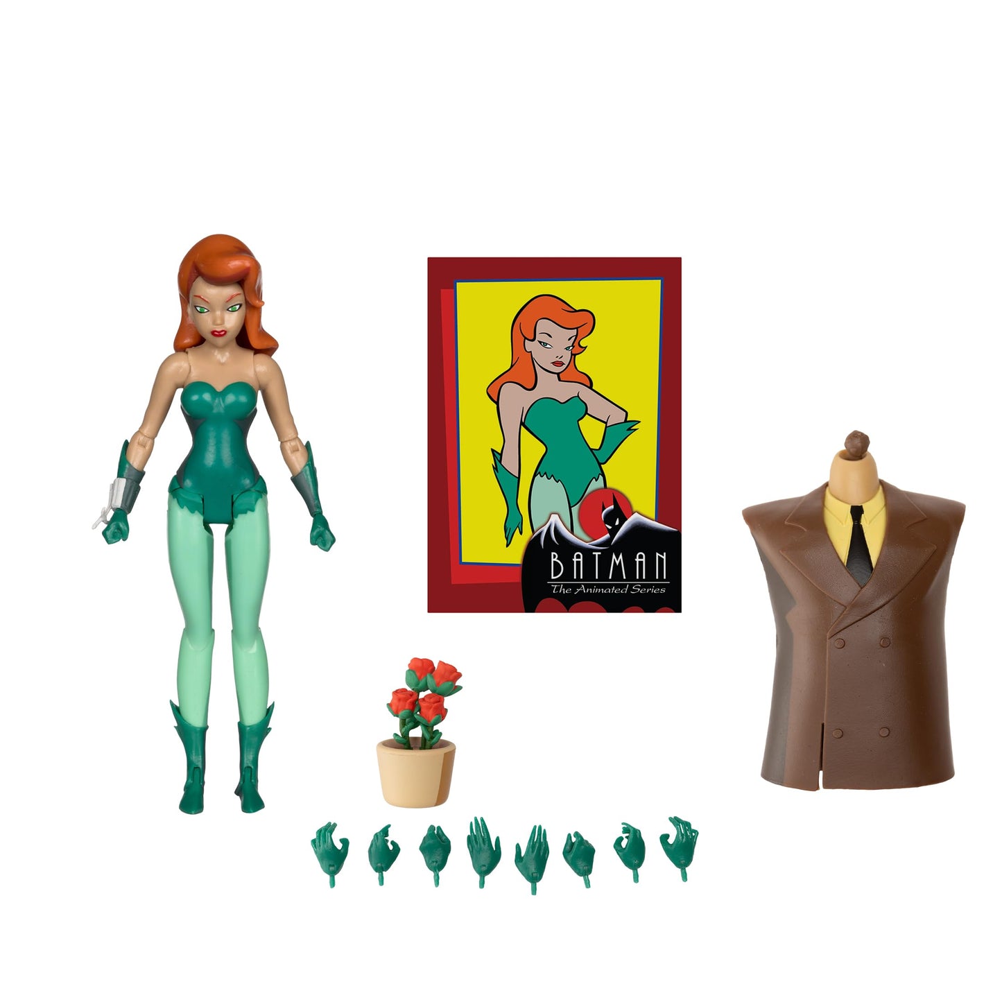 Batman: The Animated Series Poison Ivy 6in Build-A Figure McFarlane Toys