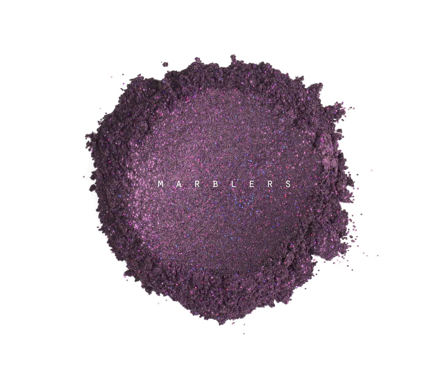 MARBLERS Glitter Mica Powder [Mystic Purple] 0.14oz (4g) | Glitter Mica | Highly Pigmented | Non-Toxic, Vegan, Cruelty-Free | Eyeshadow, Body Butter