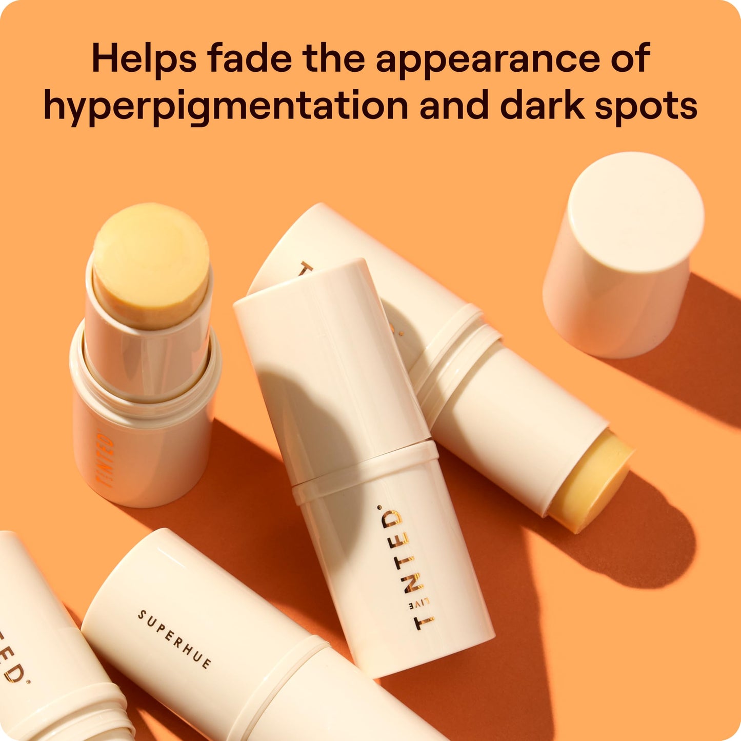 Live Tinted Superhue Hyperpigmentation Serum Stick - Balm-to-Serum Stick For Face & Body - Skin Care with Niacinamide & Vitamin C, Facial Serum Stick