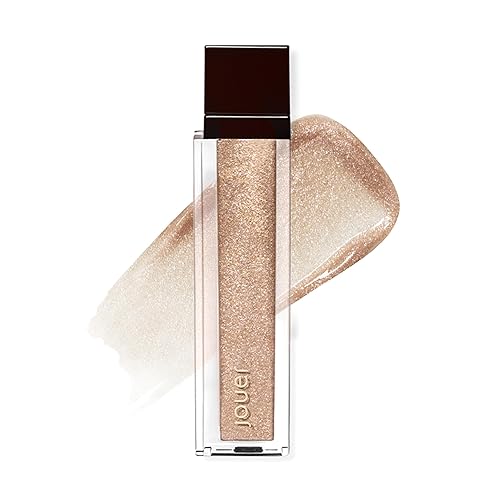 Jouer Long Wear Lip Topper - Lip Gloss - Moisturize & Nourish Lips - Non-Stick Shimmer - Skin Protecting Formula - Vanilla Flavor - Paraben, Gluten,