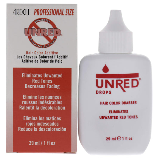 Ardell Unred Hair Color Additive - Neutralizes Red Tones in Hair-Dye for Brassy Hairs, Hair Toner, Enhance Semi Permanent Hair Color for Women, 1 oz