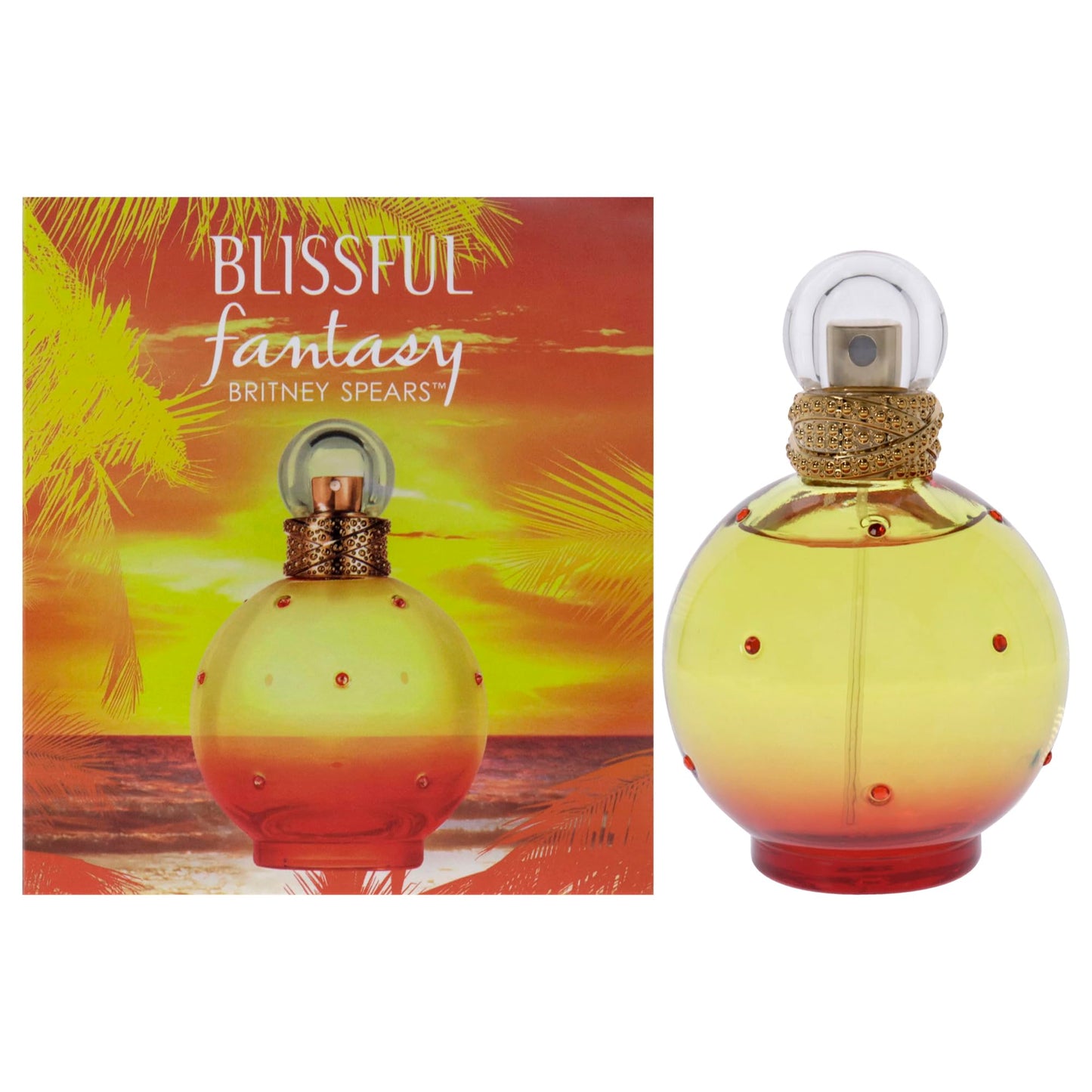 Britney Spears Blissful Fantasy Limited Edition, Eau De Toilette EDT Spray for Women, 3.3 Fl Oz