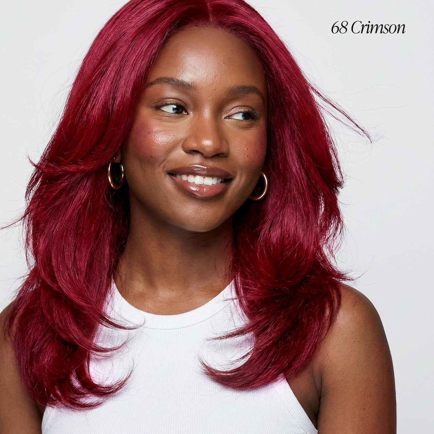Adore Semi Permanent Hair Color (068 Crimson) (2 Pack) | Vegan & Cruelty-Free Red Hair Dye | No Ammonia, No Peroxide, No Alcohol | 4 Fl Oz