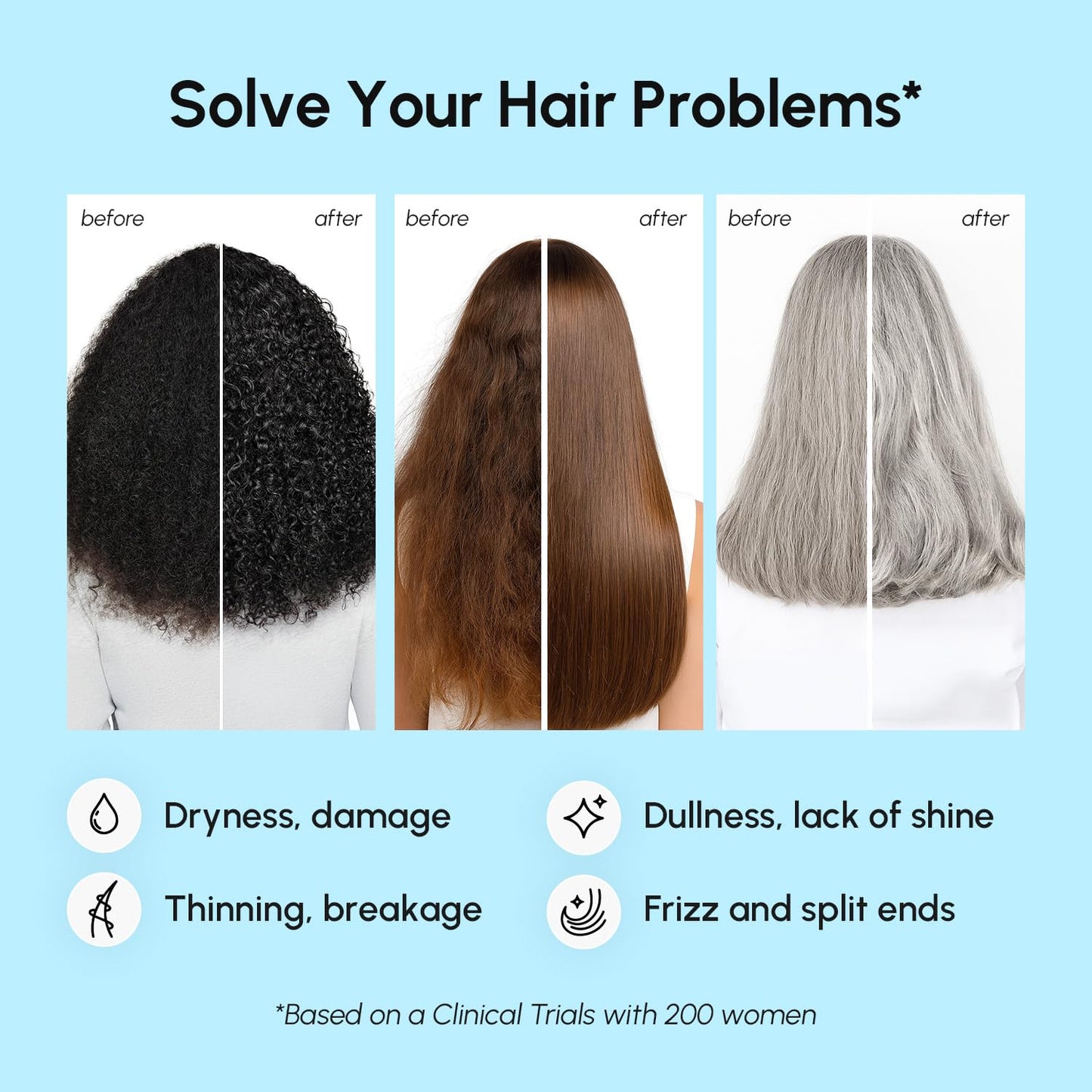 MAREE Deep Conditioning Hair Mask for Damaged Hair Treatment - Keratin Hair Care for Hydrating Growth Repair Moisturizing - Dry Curly Color Refreshing