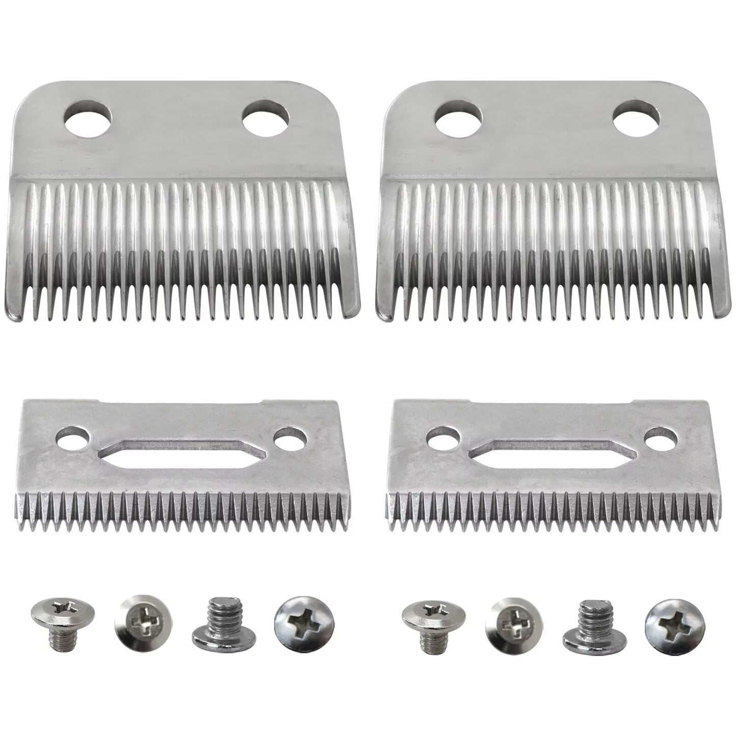 Updated Steel Hair Clipper Blades 2 Pack Fit for Wahl 5Star Senior(#8545), Magic Clip (#8451/#8148), Reflections Senior(8501) Beauty and Personal Care XSPANDER