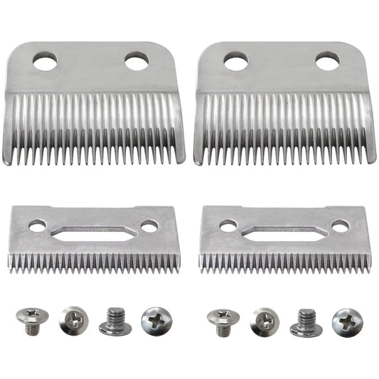 Updated Steel Hair Clipper Blades 2 Pack Fit for Wahl 5Star Senior(#8545), Magic Clip (#8451/#8148), Reflections Senior(8501) Beauty and Personal Care XSPANDER