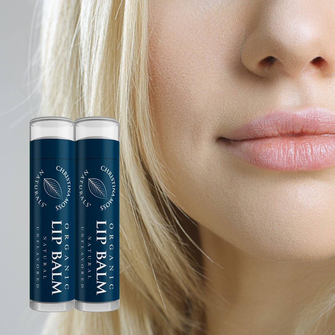 Christina Moss Naturals Lip Balm, Natural and Organic Ingredients