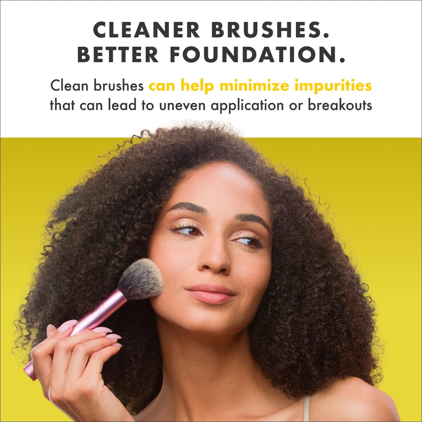 Cinema Secrets Original Makeup Brush Cleaner Kit - Professional Cleanser + Cleansing Tin for Makeup Brushes - Quick-Drying, Rinse-Free Formula