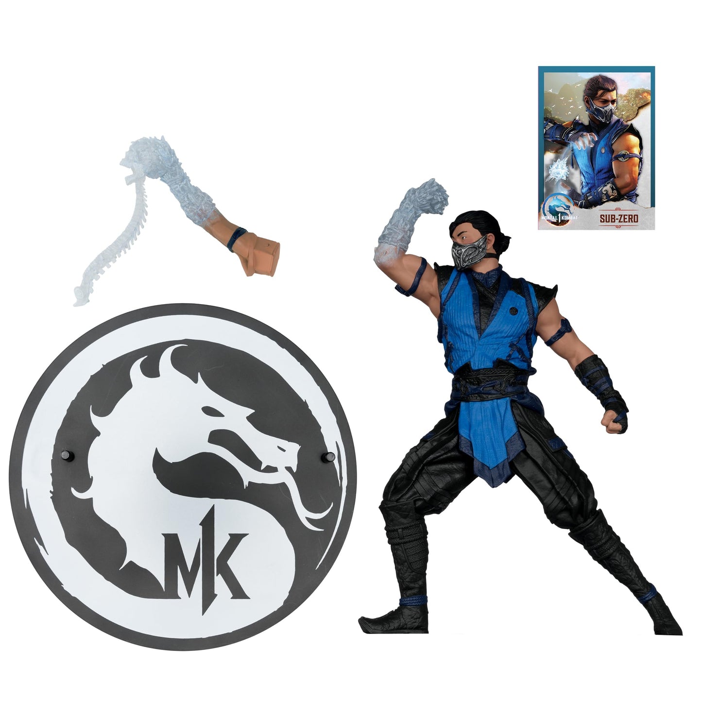 McFarlane Toys - Mortal Kombat Sub-Zero (Mortal Kombat 1) 1:6 Scale Posed Figure