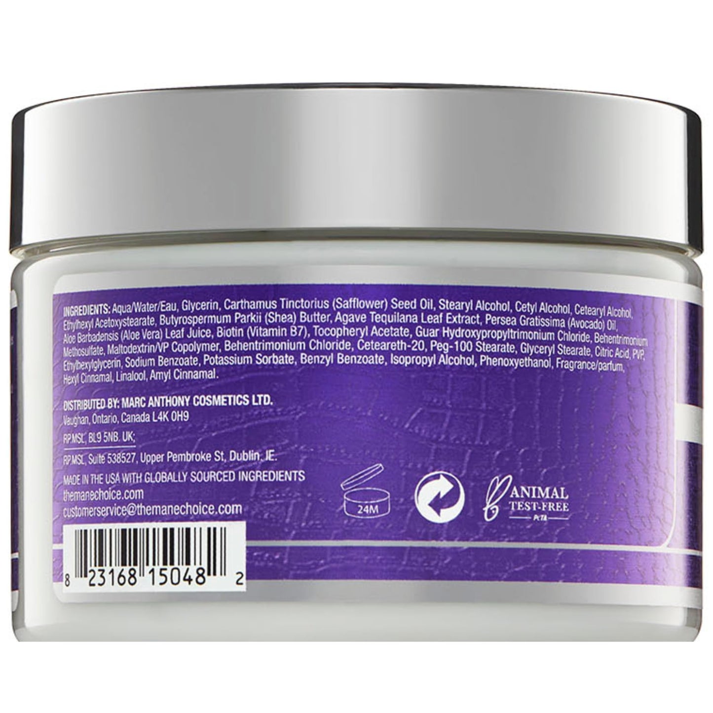 The Mane Choice The Alpha Curly As Can Be Curl Defining Cream,12 Oz, Defines, Hydrates & Smooths Frizz, Curl Cream For Coily, Wavy & Curly Hair