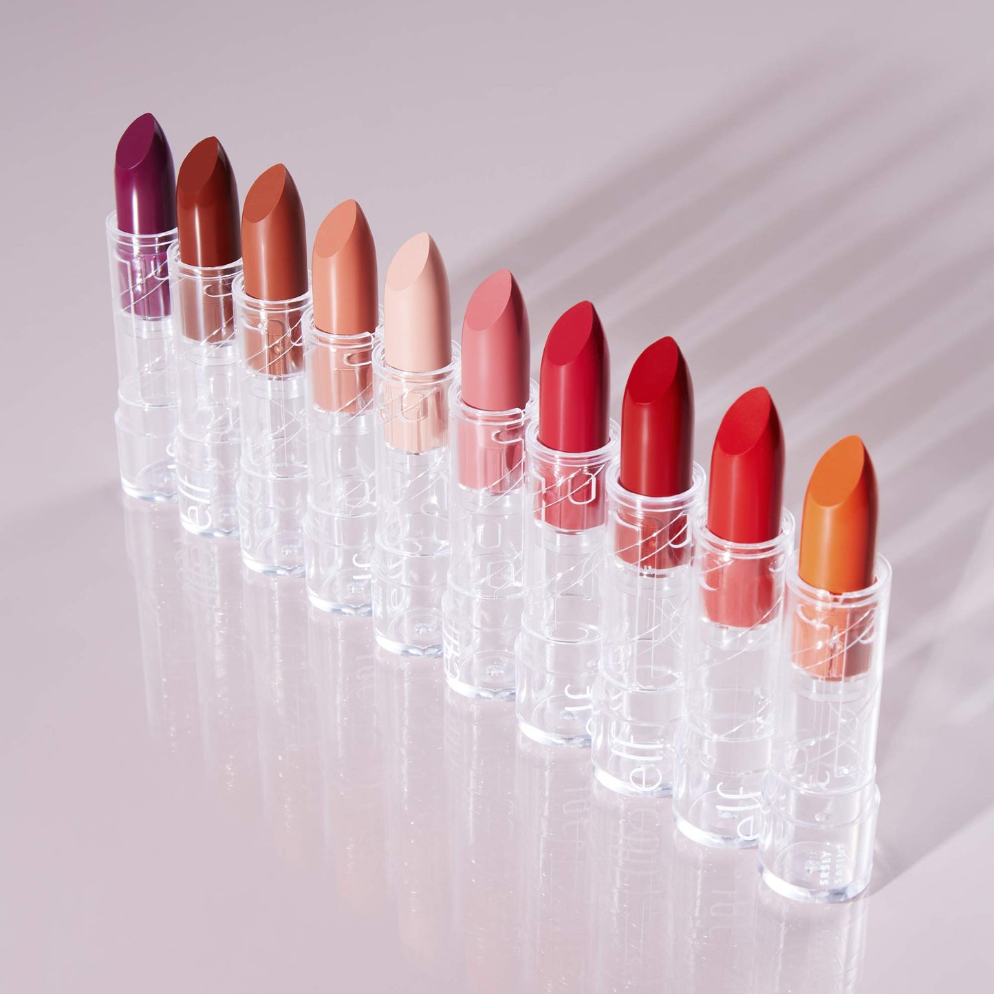 e.l.f. SRSLY Satin Lipstick, Silky, Smooth, Pigmented, Long Lasting, Provides Intense Color Payoff, 10 Shades, Easy To Apply, Crème, 0.6 Oz