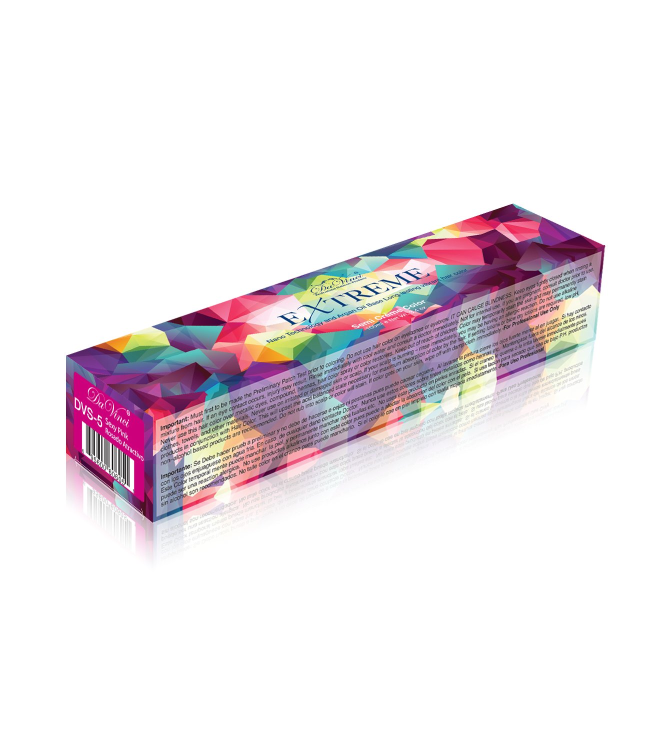Da Vinci Extreme Semi Hair Colors(3.4oz) (DVS4_Cotton Candy)
