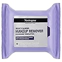 Neutrogena Night Calming Cleansing Makeup Remover Face Wipes, Disposable Nighttime Facial Towelettes to Remove Dirt, Oil, Makeup & Waterproof Mascara