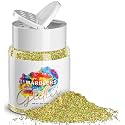 MARBLERS Holographic Glitter [Holo Olive Gold] 1.5oz (42g) | Fine | Non-Toxic, Vegan, Cruelty-Free | Face, Body, Eyeshadow, Hair, Festival, Party