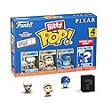 Funko Pop Bitty: Pixar Mini Collectible Toys 4-Pack - Carl, Russell - (Dug Days), Sadness, & Mystery Chase Figure - (Styles May Vary) and A Surprise…