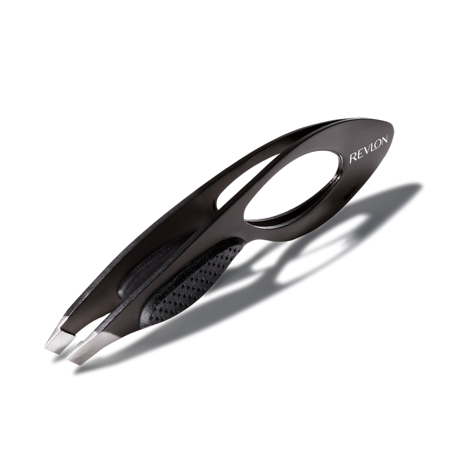 Revlon Comfort and Control Tweezer, Easy to Use Eyebrow Tool with Wide Grip, Stocking Stuffer for Women & Men, 1 count
