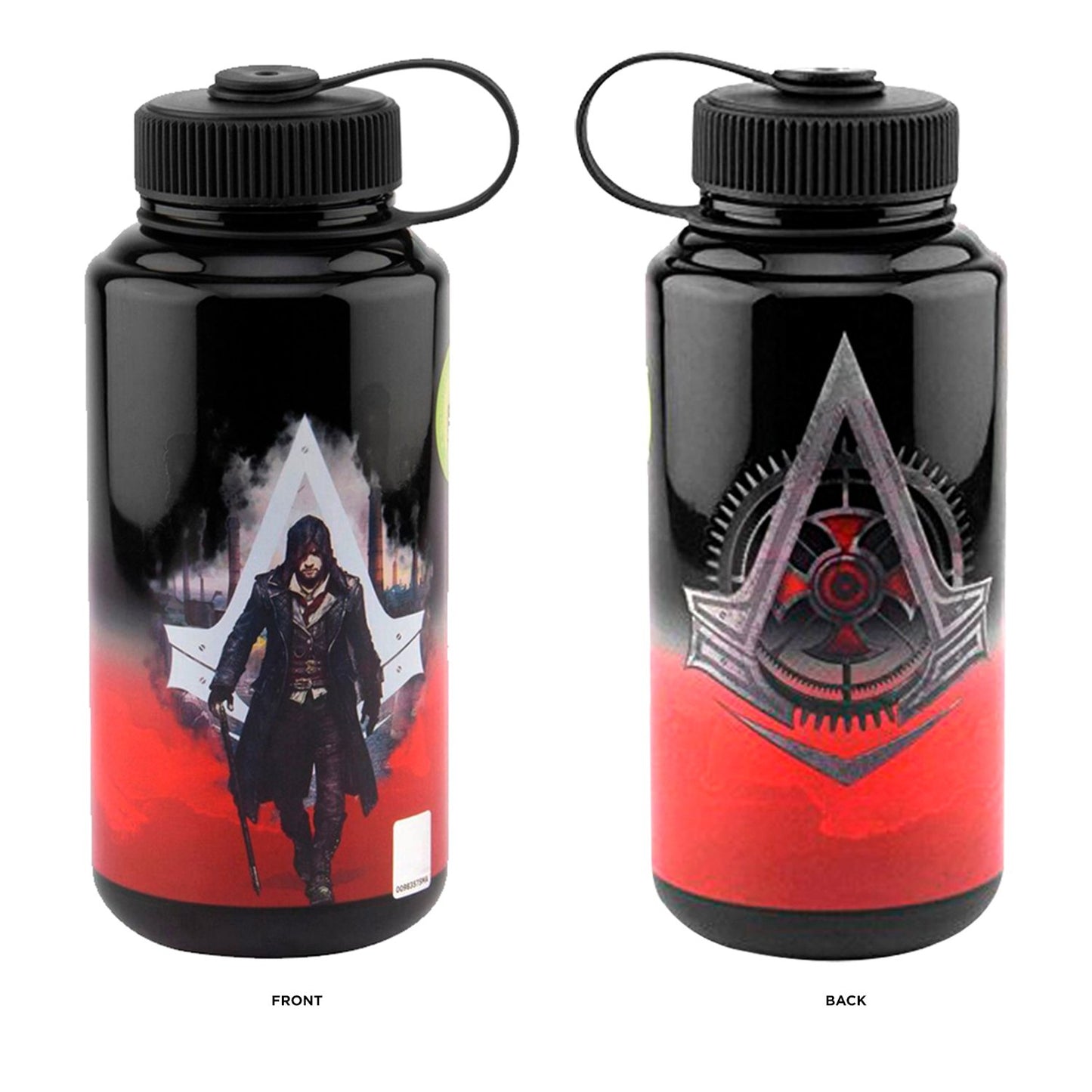 JUST FUNKY OFFICIAL Assassin's Creed Syndicate Water Bottle | Fitness & Parkour Training Water Bottle | 32 oz.