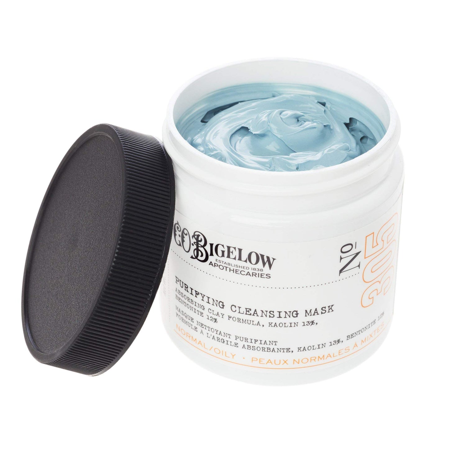 C.O. Bigelow Face Care Collection, Purifying Cleansing Bentonite Clay Mask for Blackheads and Pores, Face Mask with Bentonite, Kaolin Clay, Made
