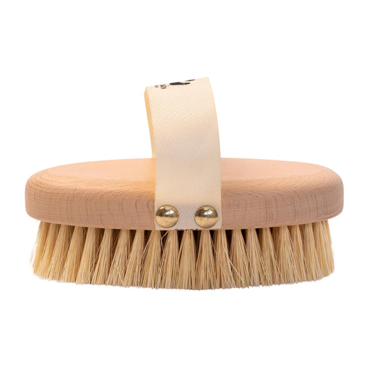 Eco Bath London Natural Sisal Massage Hand Brush - Dry Brushing Body Brush for Exfoliation and Improved Circulation, Natural Bristle Body Scrubber Beauty and Personal Care Eco Bath London