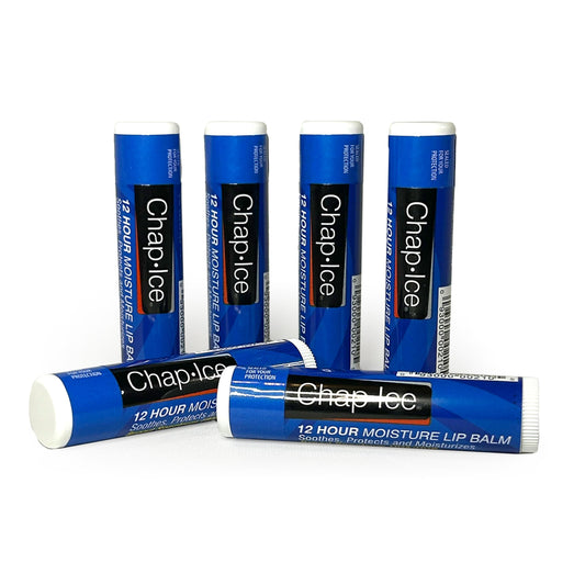 Moisturizing Lip Balm SPF 15 - 6 Pack Lip Balm Sticks, Hydrating & Protective Formula