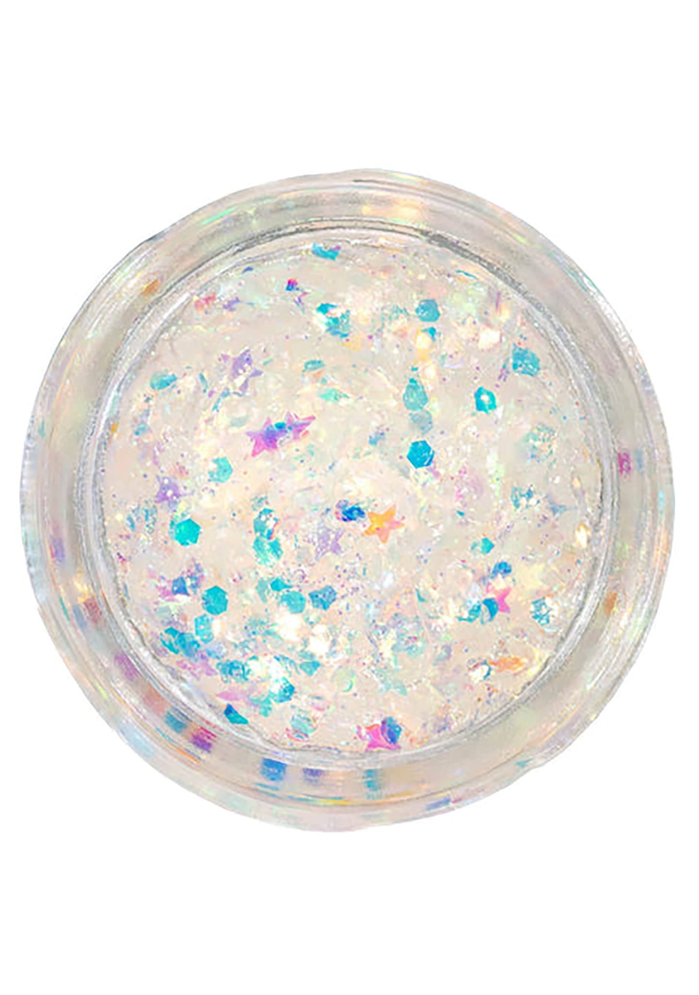 LASR Lavender Stardust Unicorn Stardust Body Glitter Pot - Iridescent - Rave Festival EDM Techno Cosplay Makeup
