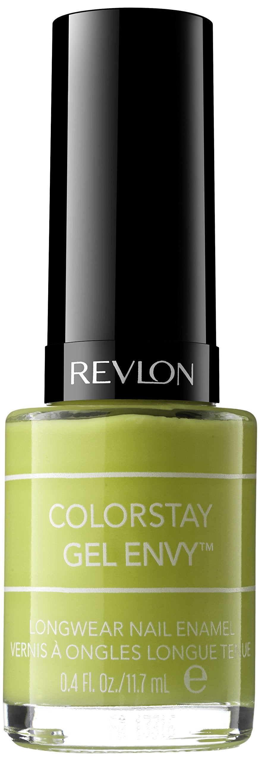 Revlon ColorStay Gel Envy Longwear Nail Polish, with Built-in Base Coat & Glossy Shine Finish, in Blue/Green, 220 In The Money, 0.4 oz