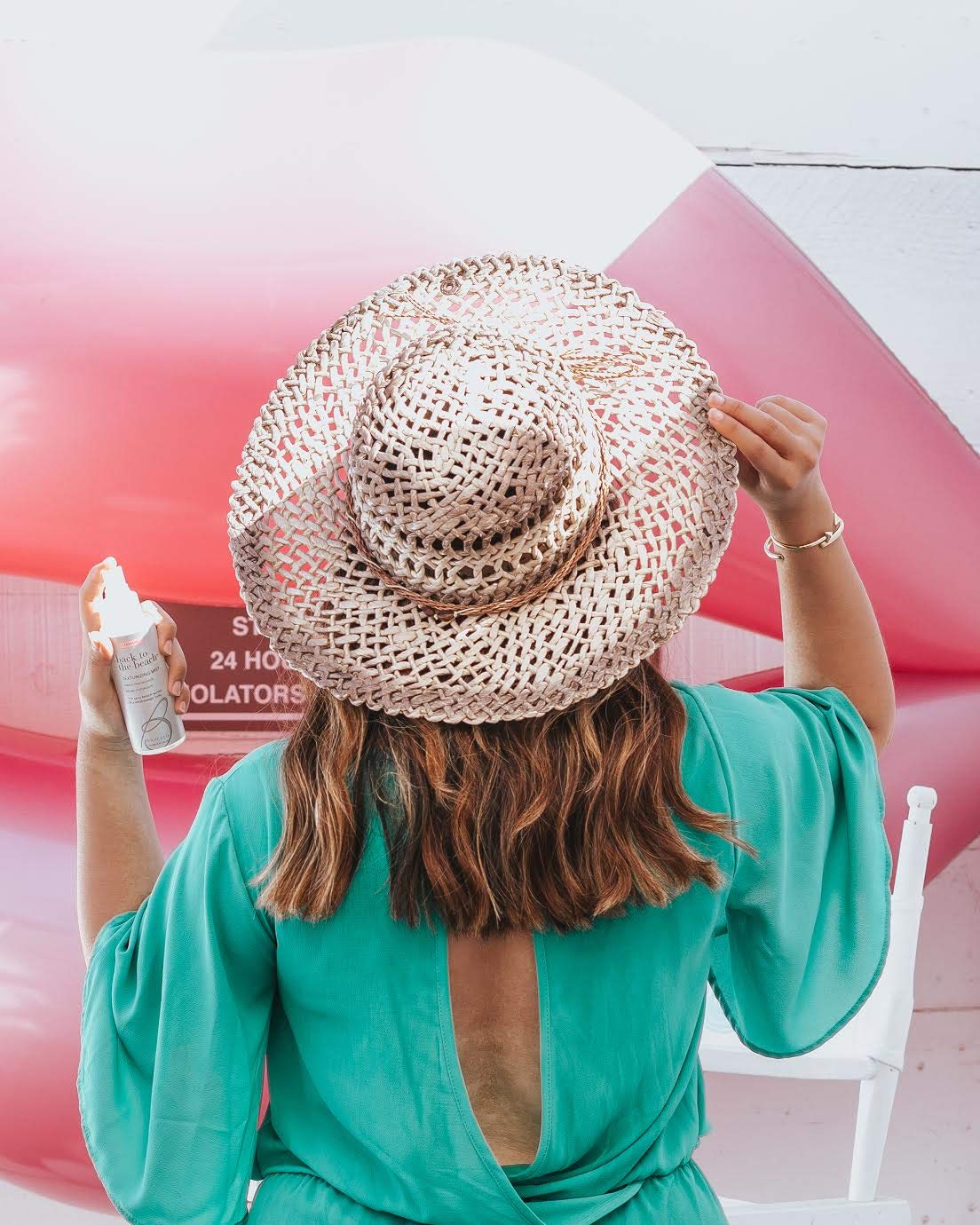 Brocato Back to the Beach Texturizing Mist, 4 Oz. | Texture & Volume Hair Styling Spray for Women | For Beach Waves & A Wind-Swept Look