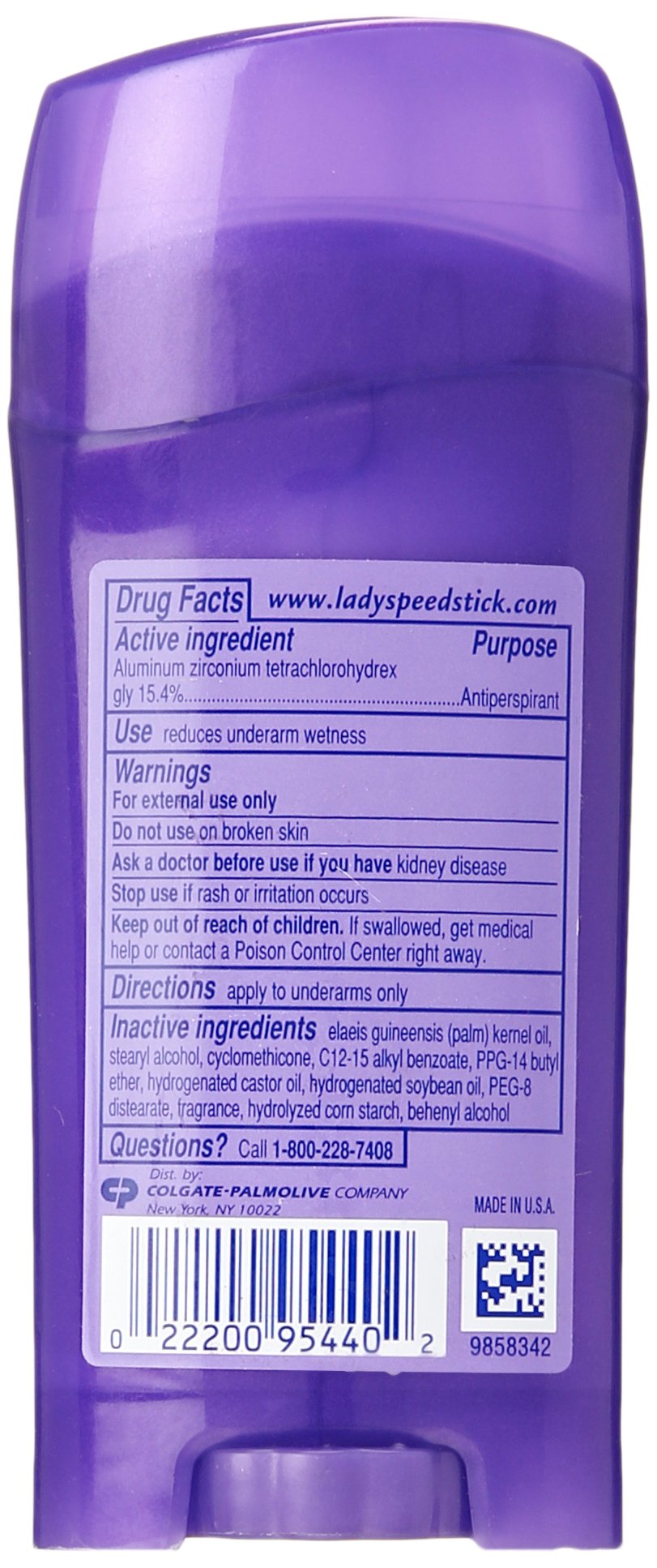 Lady Speed Stick Antiperspirant Deodorant, Invisible, Powder - 2.3 oz Beauty and Personal Care Lady Speed Stick