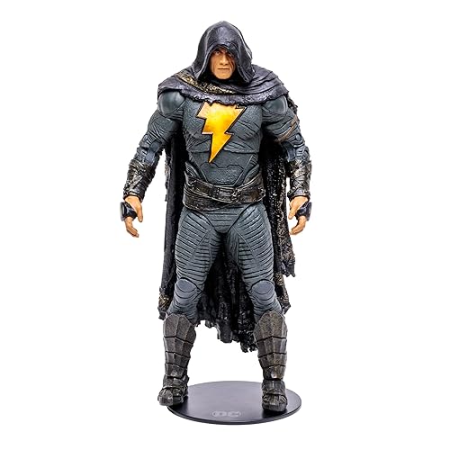 McFarlane Toys DC Black ADAM Movie 7IN Figures - Black ADAM with Cloak