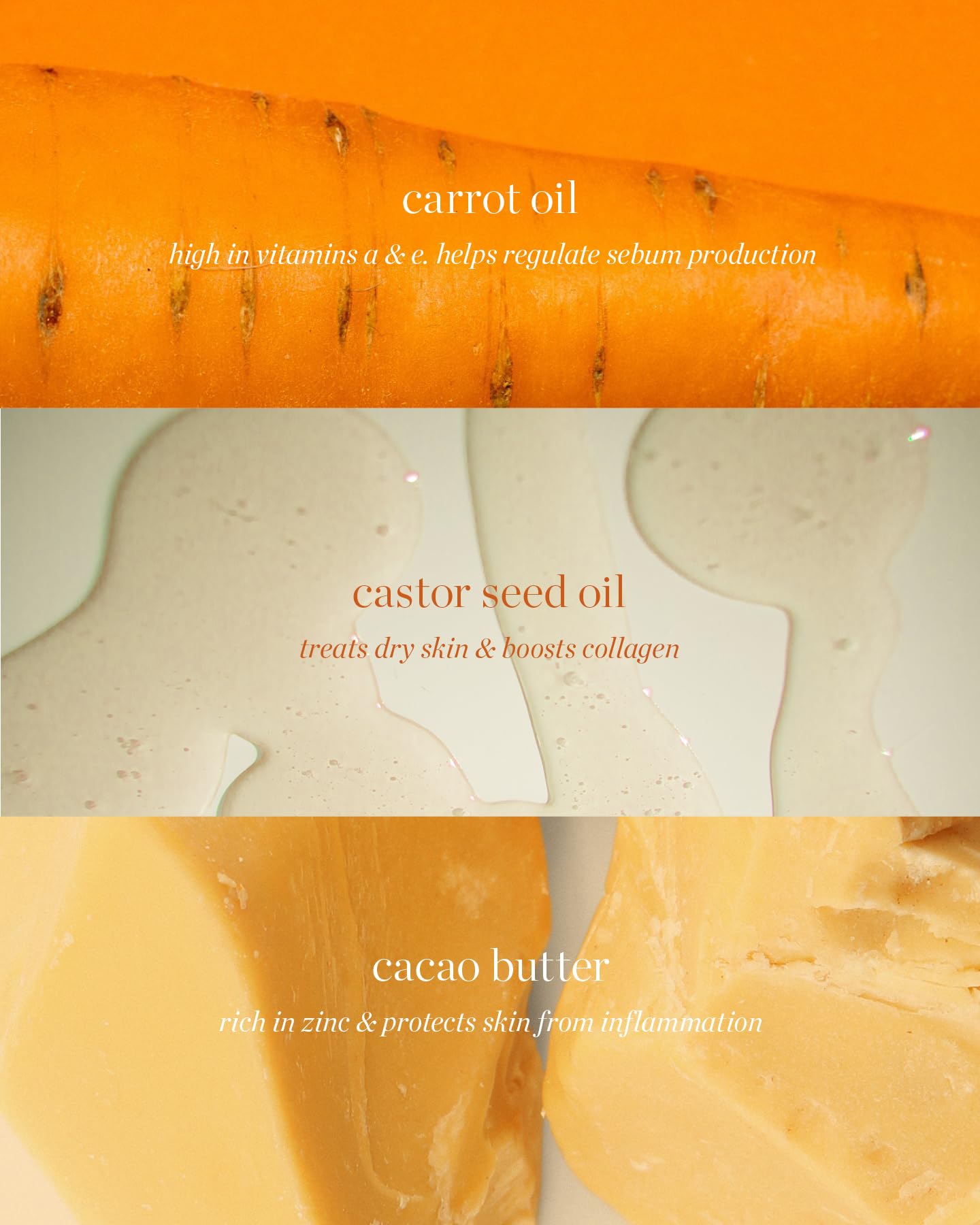 Ere Perez - Natural Carrot Color Pot | For Lips + Cheeks | Buildable, Blendable, Creamy, Vibrant, Satin Finish | Cacao Butter, Avocado + Castor Seed