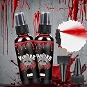 Fake Blood Spray for Halloween, 2fl oz Washable Fake Blood Makeup, Realistic Fake Blood, Fake Blood for Face, Perfect for Costume, Vampire, Clown&SFX