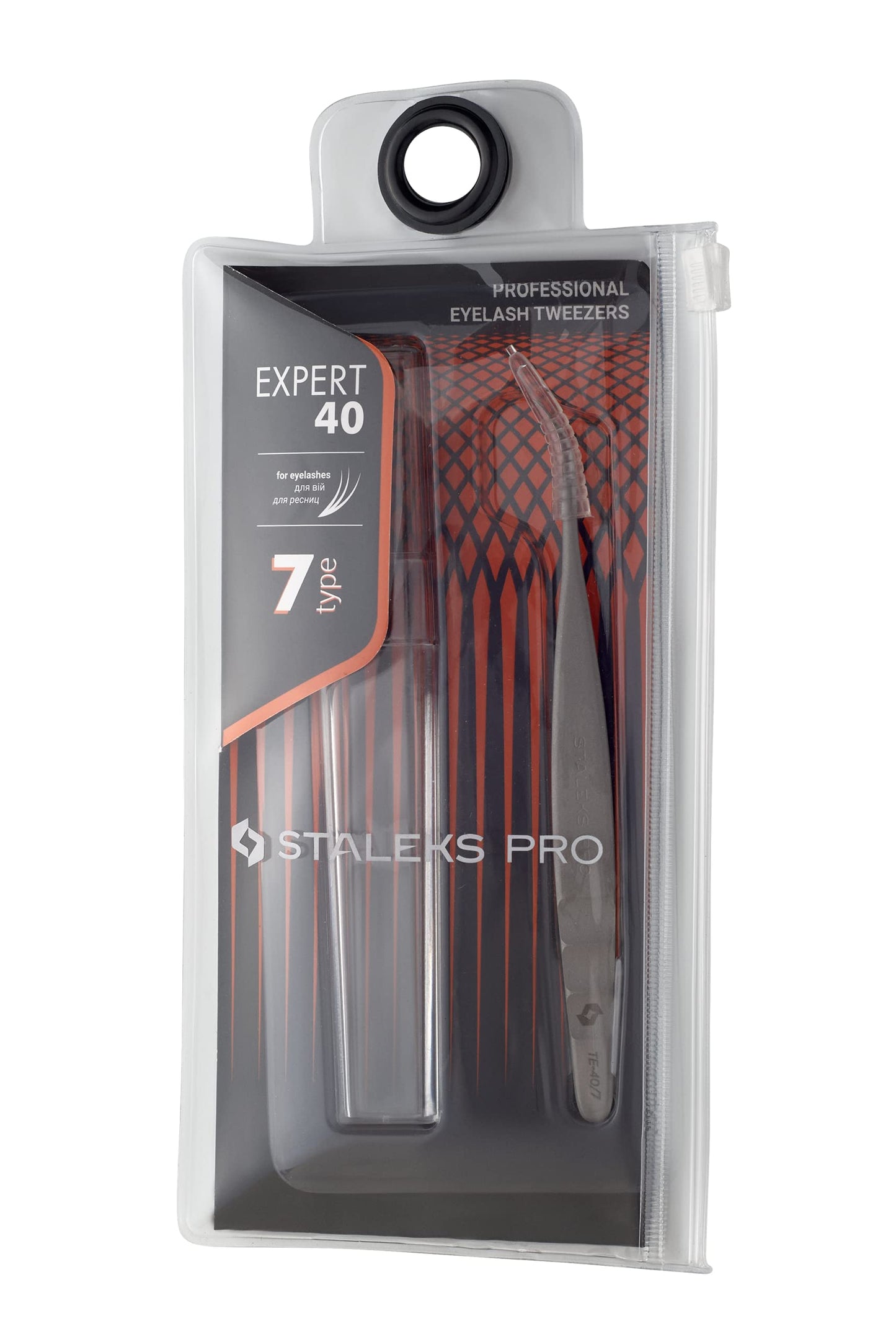 STALEKS PRO Eyelashe Tweezer (TE-407) Beauty and Personal Care STALEKS PRO