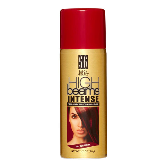 High Beams Intense Temporary Spray On Hair Color, Burgundy, 2.7 Oz.