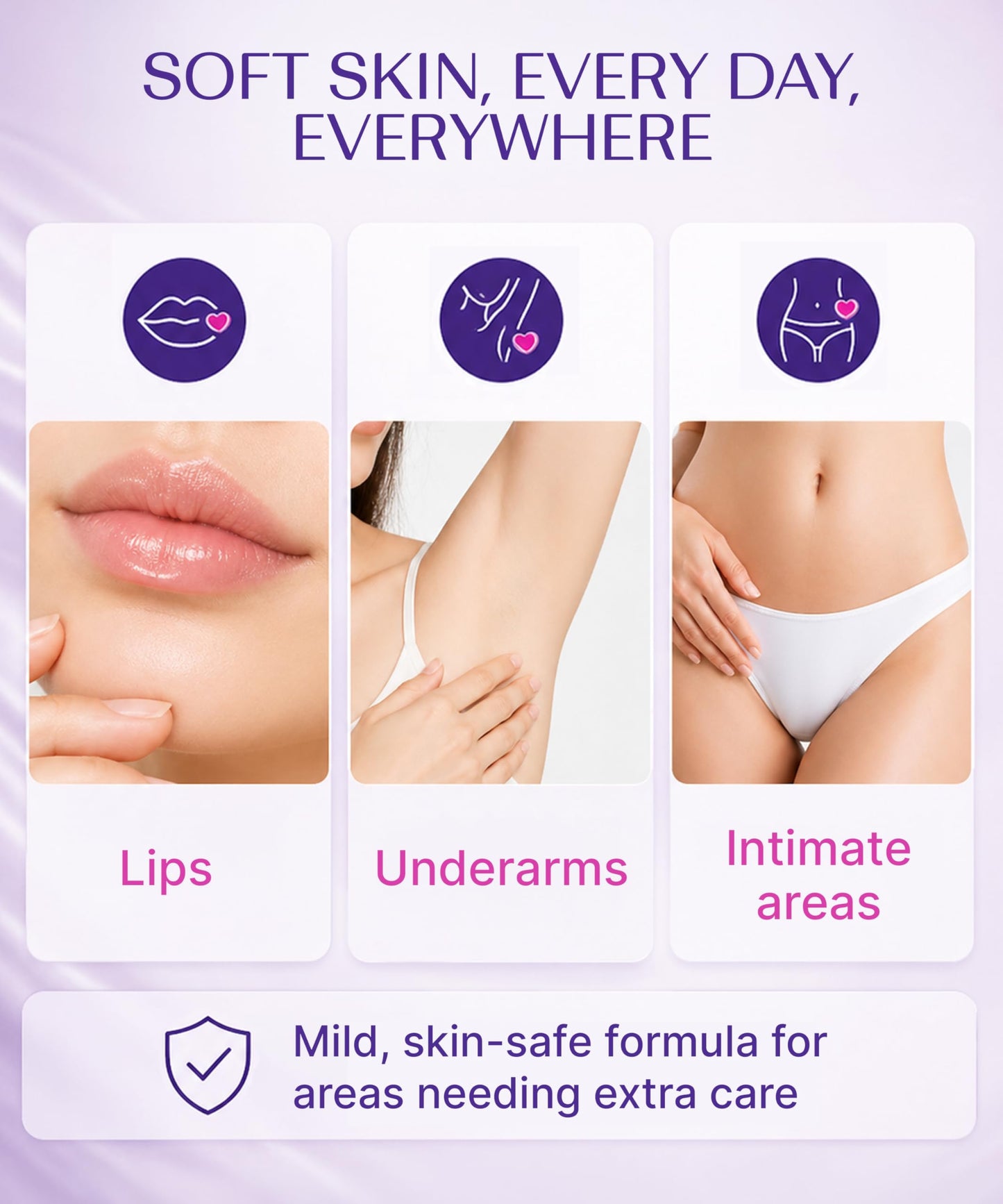 BIOAQUA Brightening Body Gel for Women - Even-Tone Gel for Underarms, Bikini Area & Inner Thighs - Hydrating Intimate Skin Gel, 30ml