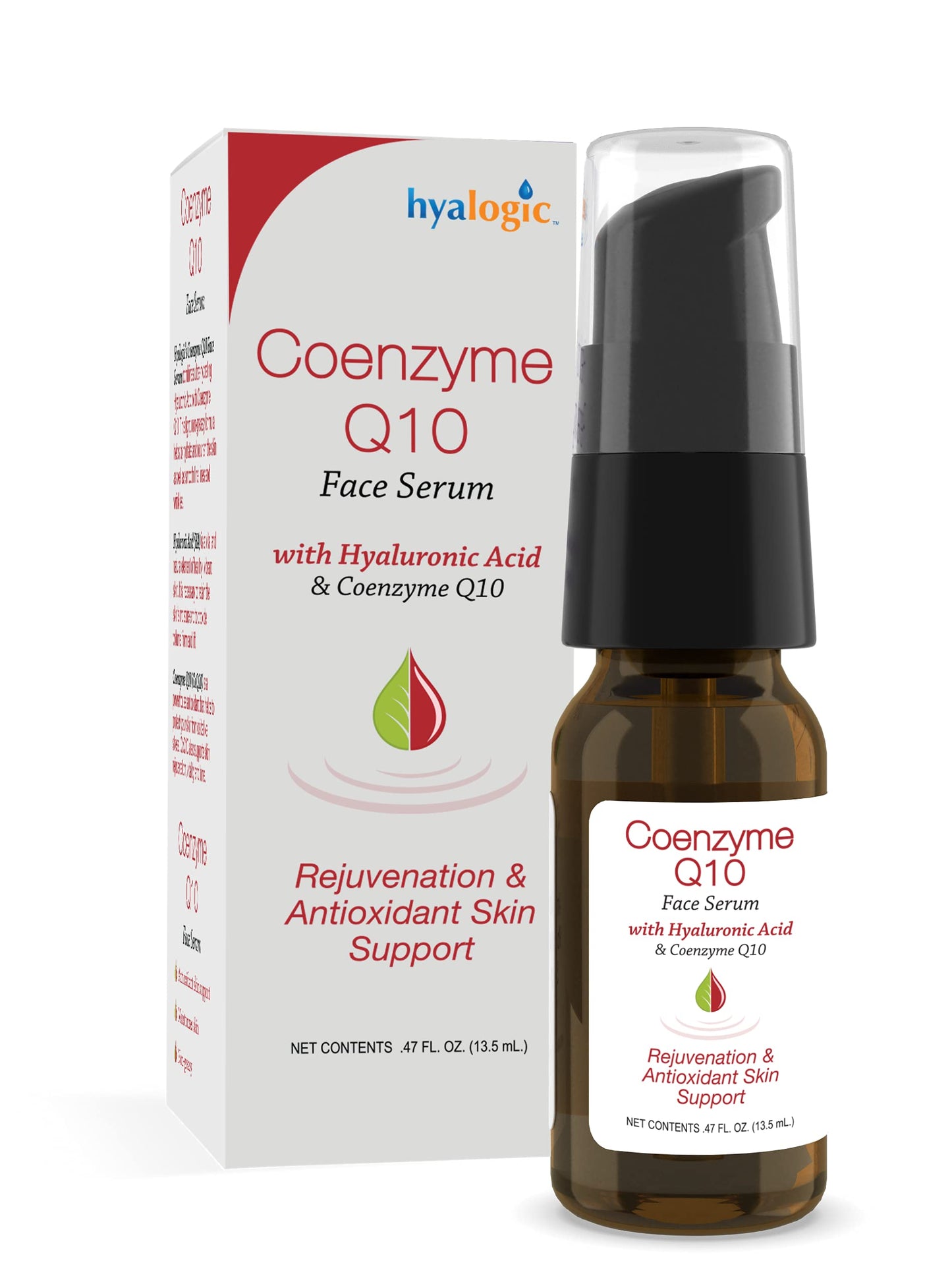 Hyalogic Episilk Coenzyme Q10 Serum w/Hyaluronic Acid for Collagen Support | Visible Firming Facial Serum For Dry Skin | Skin Rejuvenation