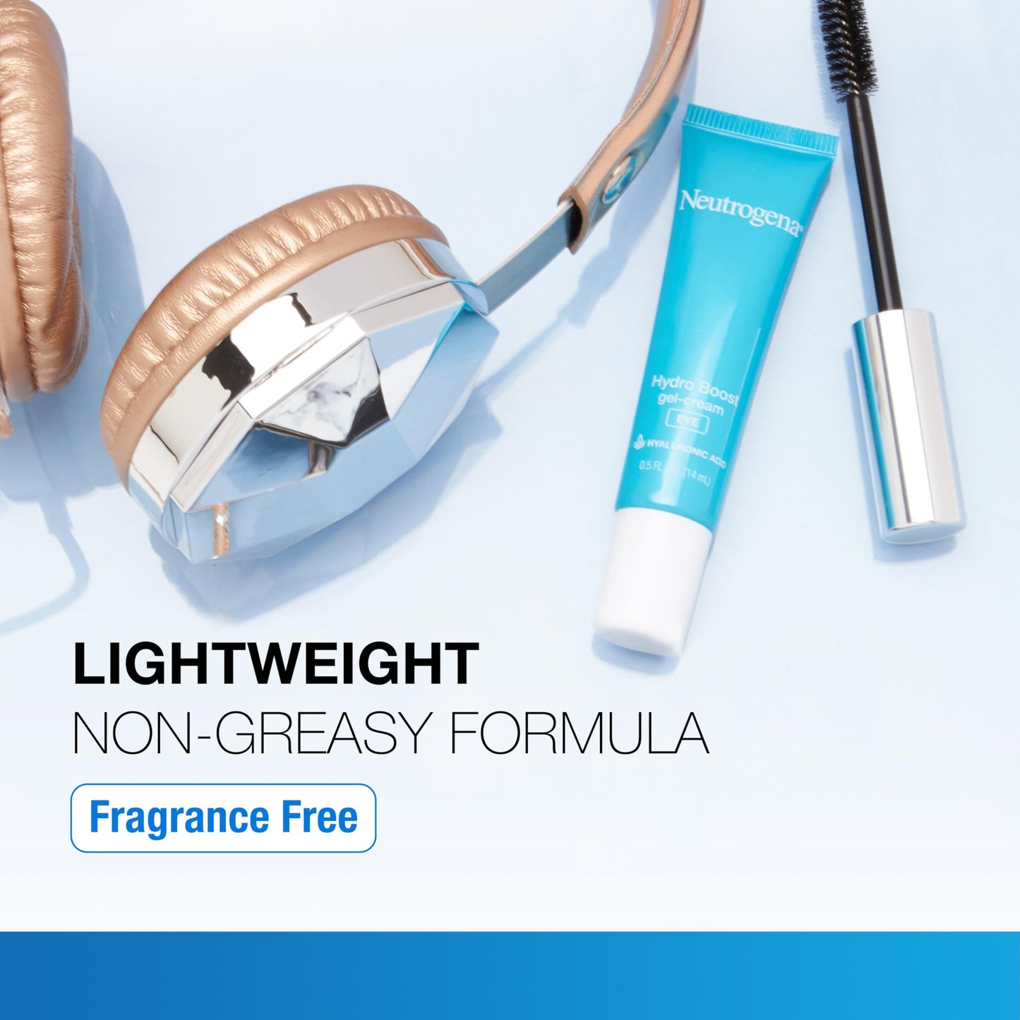 Neutrogena Hydro Boost Under Eye Cream, with Purified Hyaluronic Acid, Keeps Under Eye Area Looking Smooth & Hydrated, Fragrance Free