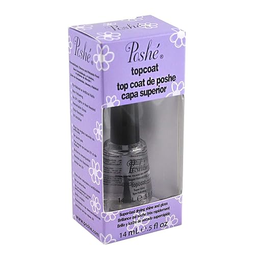 Poshe Super Fast Drying Top Coat, 0.5 Fluid Ounce Beauty & Personal Care Poshe