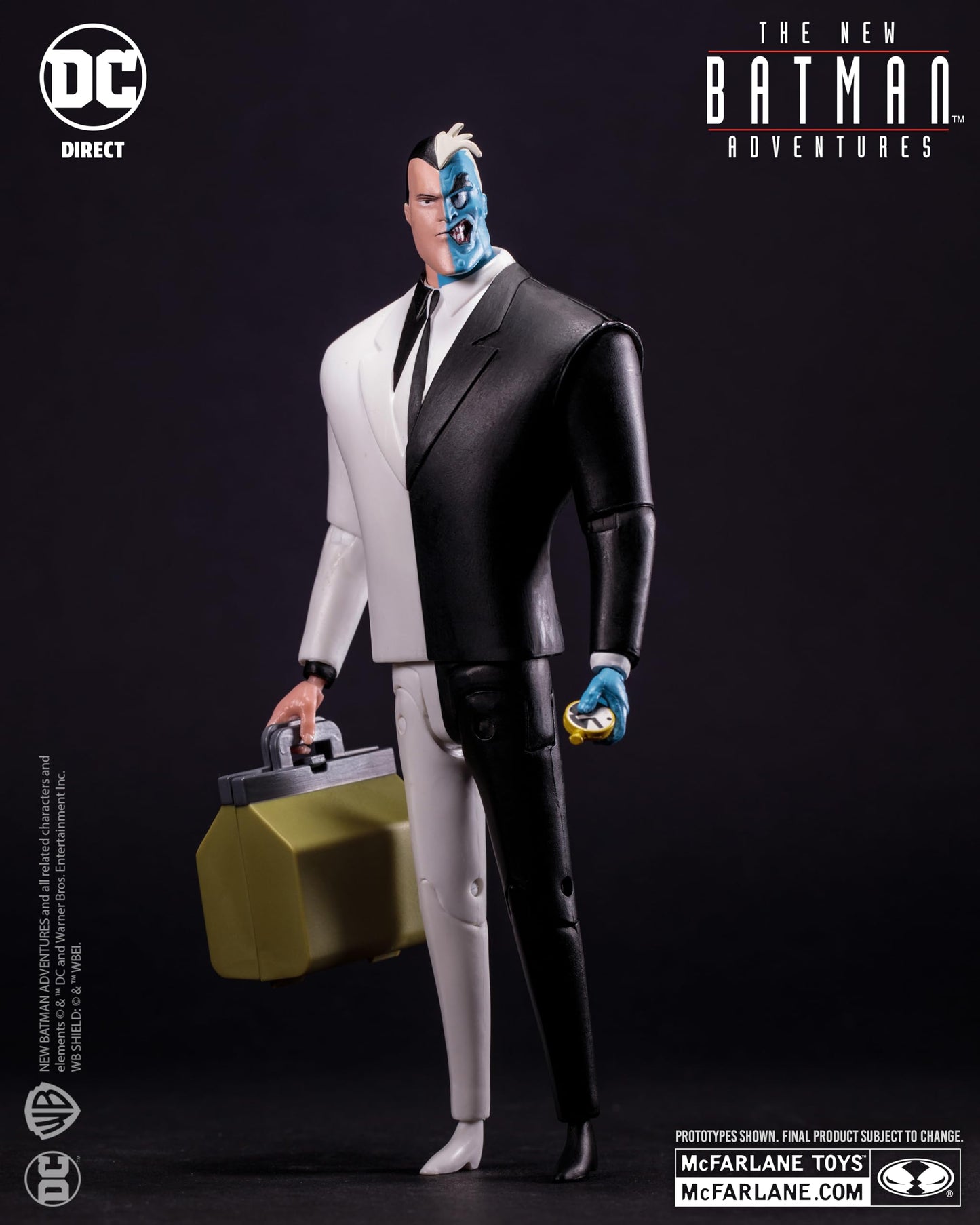 McFarlane Toys - The New Batman Adventures Two-Face, 6in Scale Figure