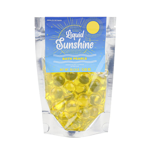 Gift Republic Bath Pearls Liquid Sunshine 20-Pack Citrus Scent Beauty and Personal Care Gift Republic