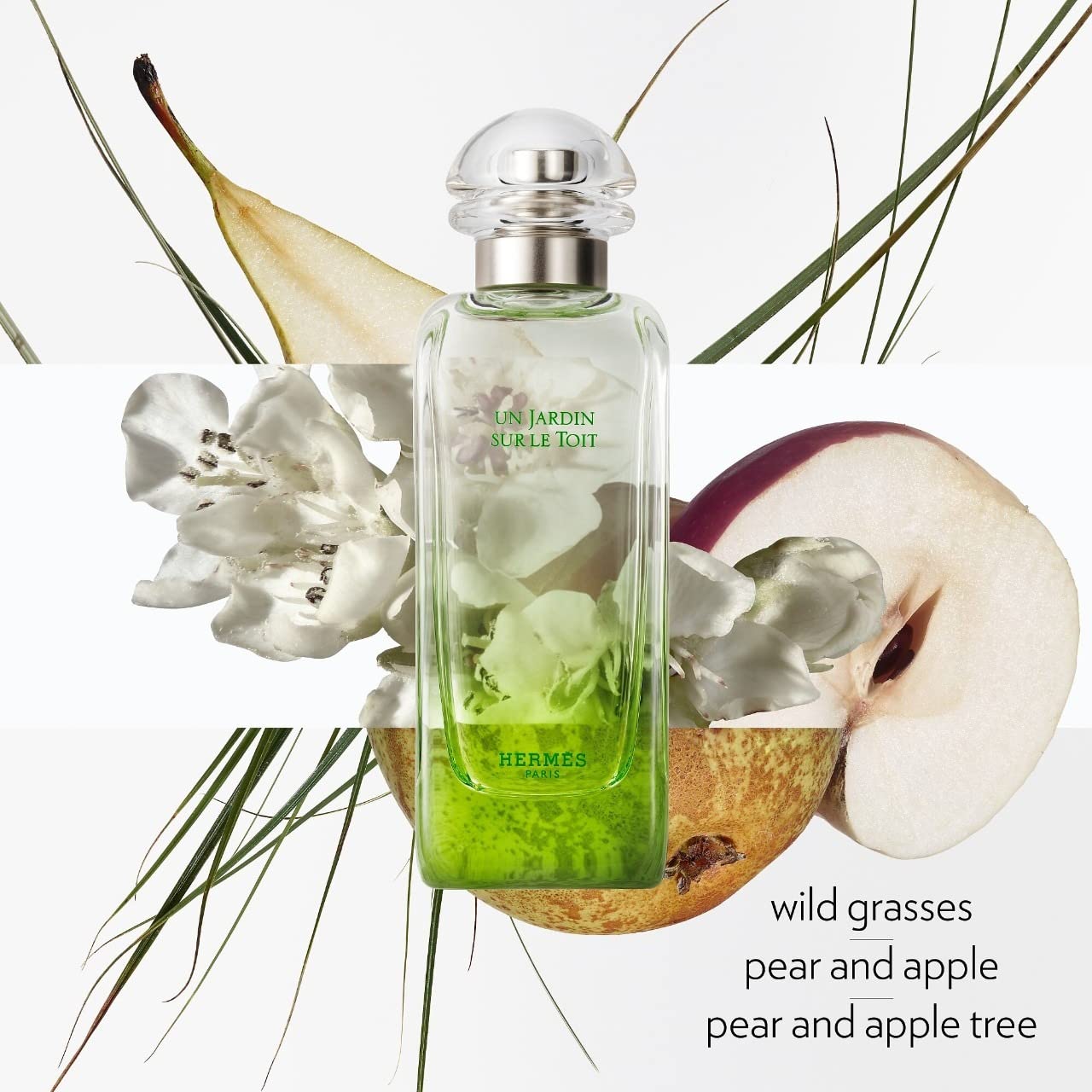 HERMÉS Un Jardin Sur Le Toit for Unisex Eau de Toilette Spray, 1.6 Ounce