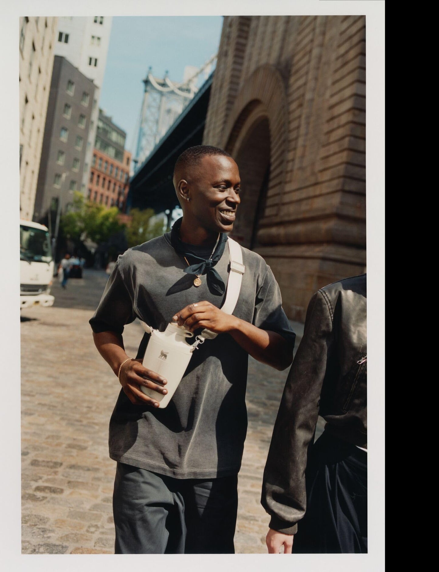 Stanley Cross Bottle | 23 oz Travel Bottle with Jacquard Strap | Leakproof Tritan Lid with Removable Straw | Insulated Stainless Steel Canteen…